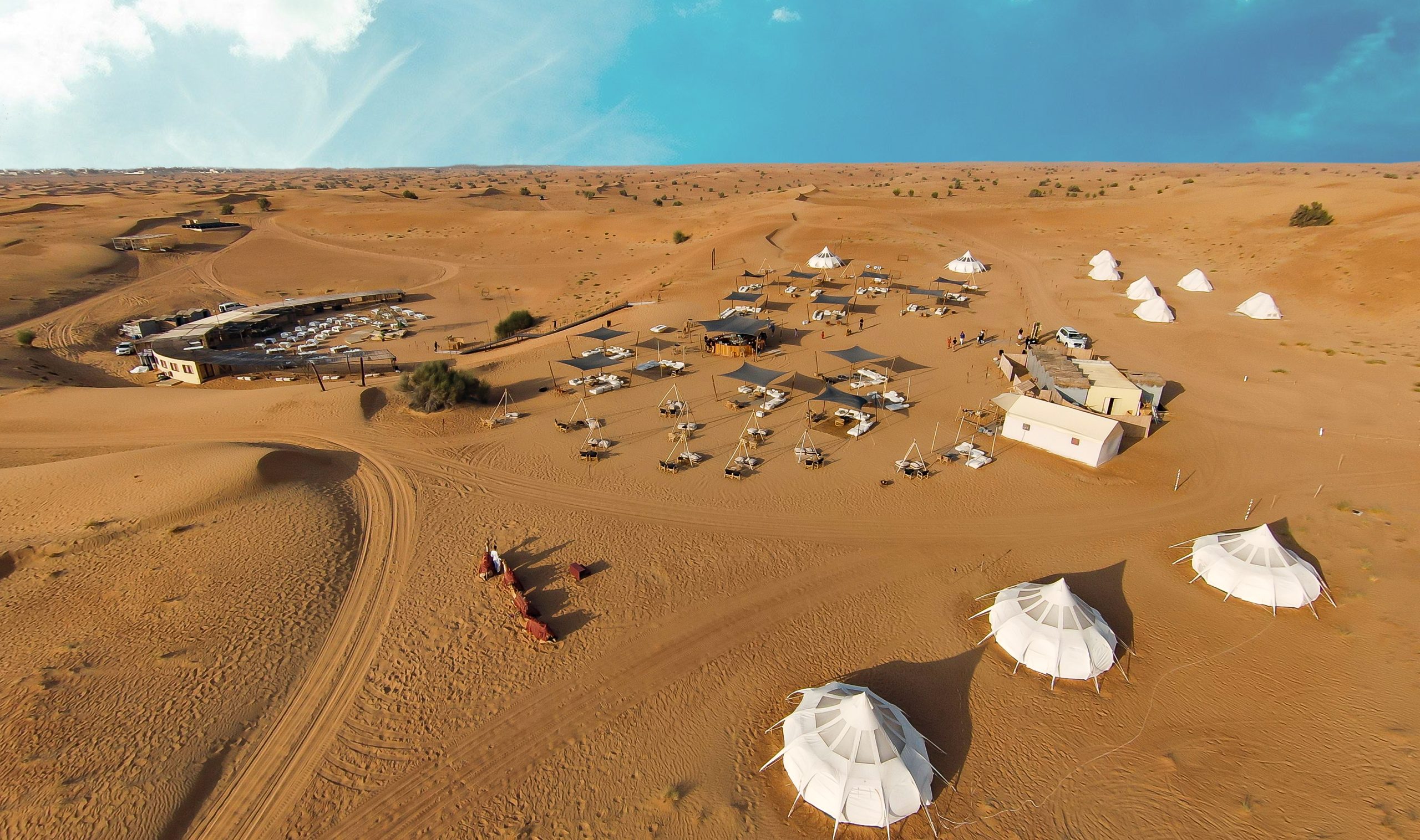 Sonara Camp Dubai located in the Arabic Desert