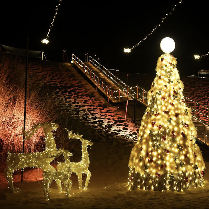 Embrace the Festive Spirit of Christmas and Ring in the New Year in the magical desert setting of Sonara Camp Dubai