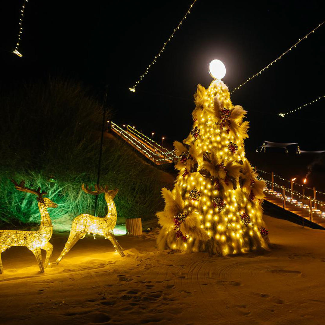 Celebrate the Magic of Christmas and Welcome the New Year Under the Stars in the stunning desert dunes of Sonara Camp Dubai