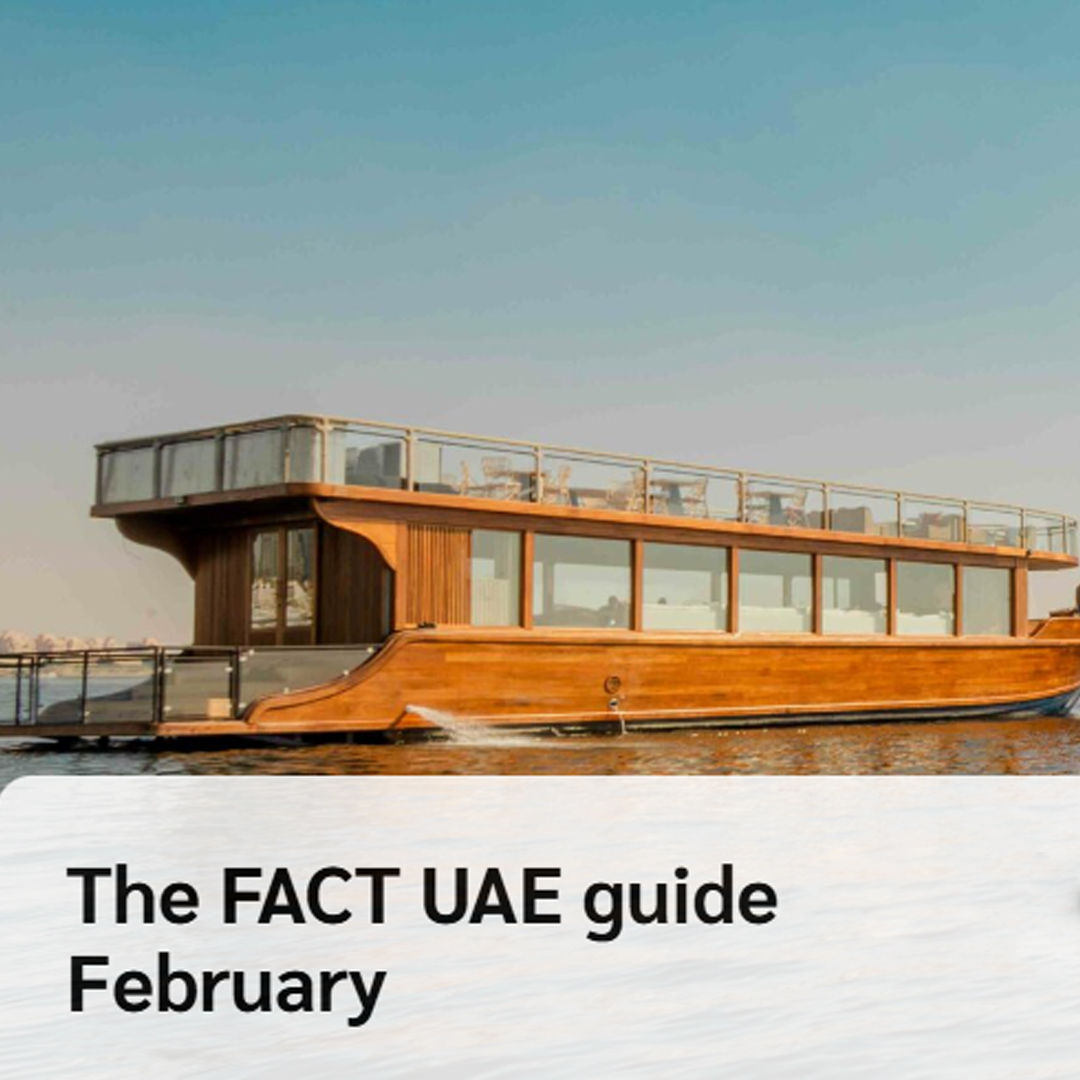 The FACT UAE guide to the week ahead: 27 January to 2 February