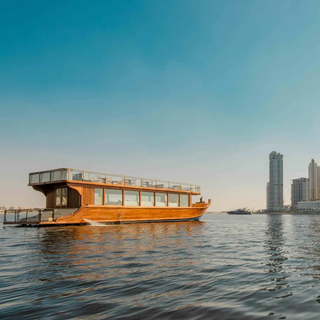 This new luxury dinner cruise is the chicest way to see Dubai by boat